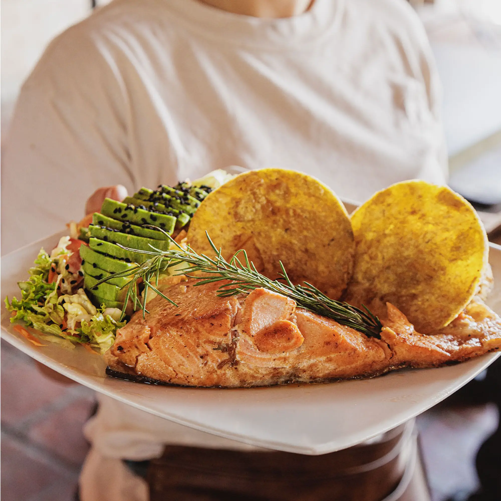 Platos típicos en el Restaurante Colombianísimo